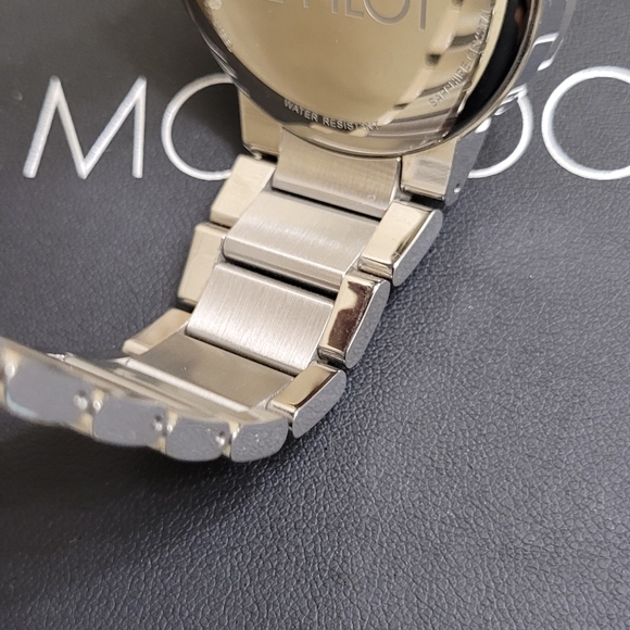 Movado Watch Mens. SE PILOT... NEW! - Picture 8 of 13